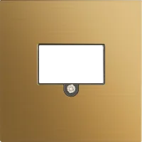 Donel R98 METAL бронза антик накладка стандарта TAE для розеток USB, HDMI, Аудио, серия DA