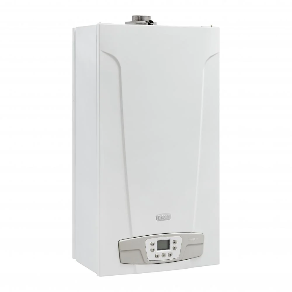 Газовый котел настенный BAXI ECO-4S 1.24 F, 24 кВт одноконтурный, камера сгорания-закрытая