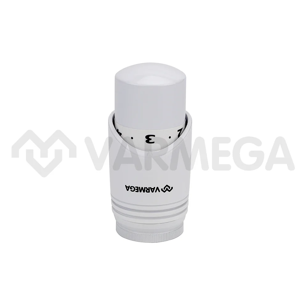 Термостатическая головка Varmega, серия VM112, M30х1.5, белая