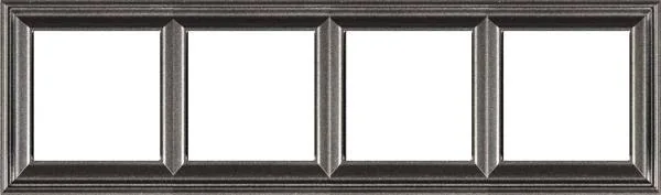 Рамка 4-поста; термопласт; антрацит; Eco Deco