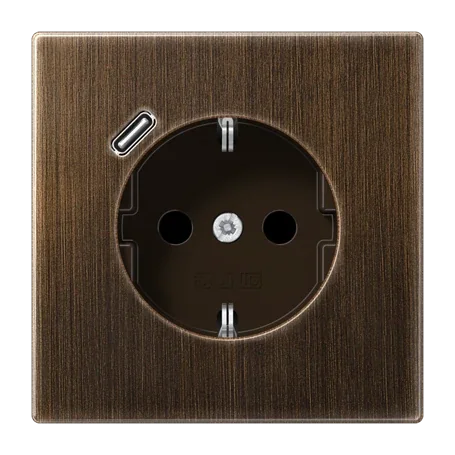 SCHUKO-розетка с USB типа C JUNG JUNG
