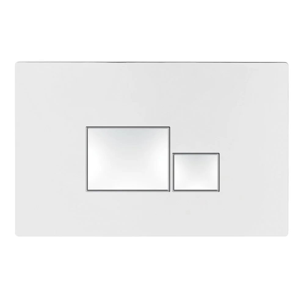 Кнопка смыва BB072BL, белая глянцевая BelBagno
