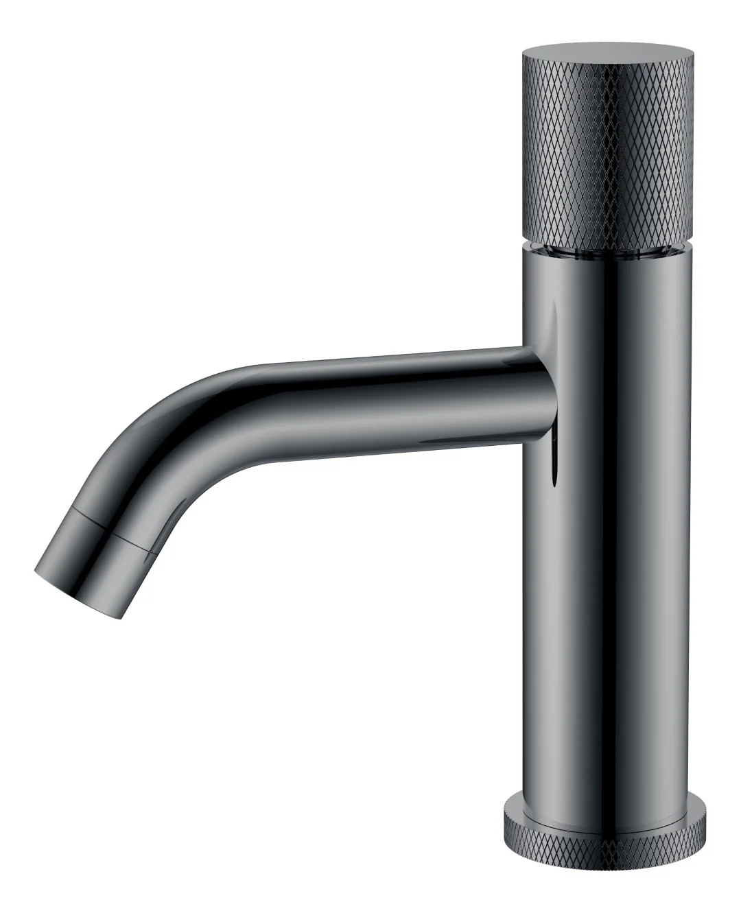 Boheme Смеситель STICK для умыв. низ. Shine Gun Metal TOUCH
