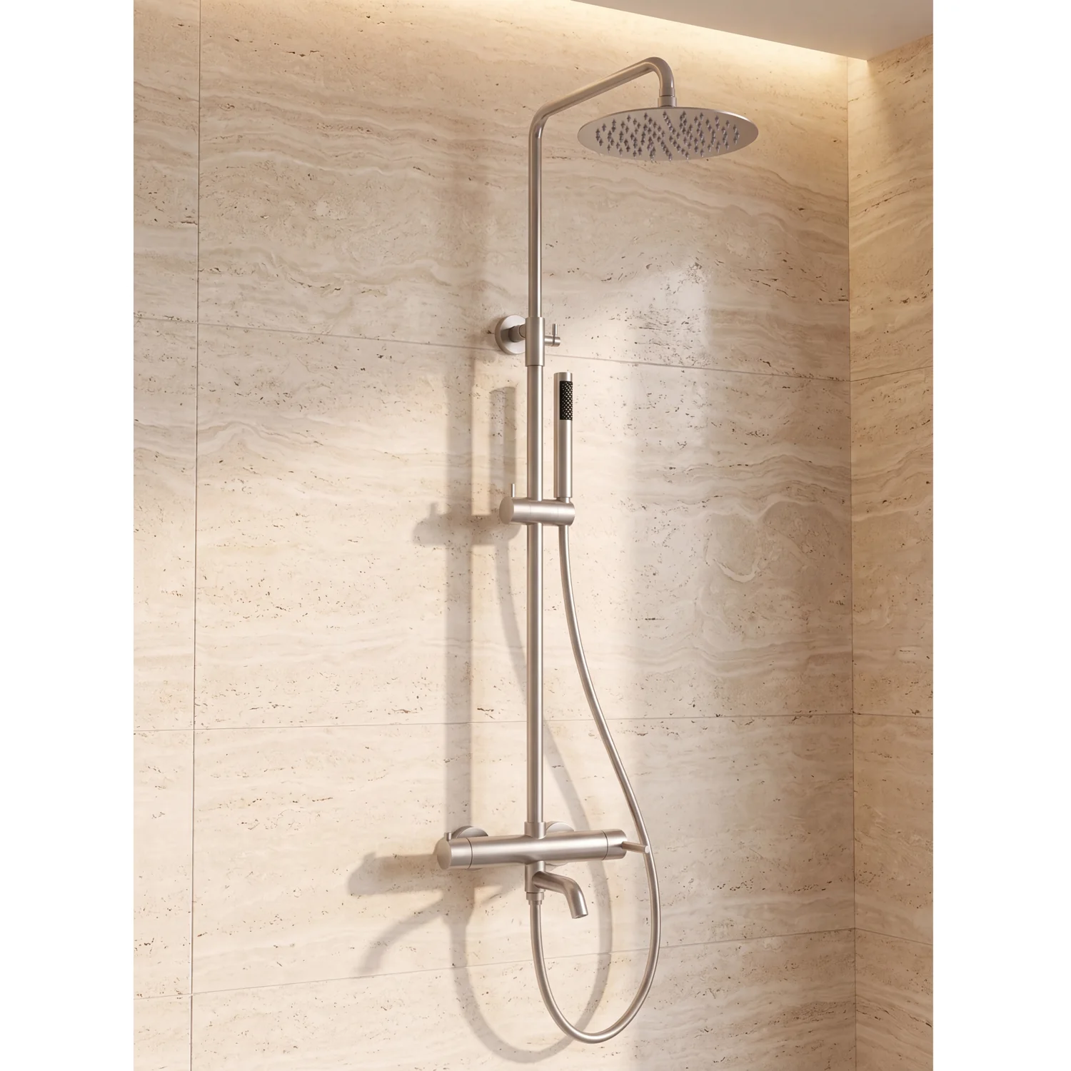 Душевая система AltroBagno Unione 030212 Ni