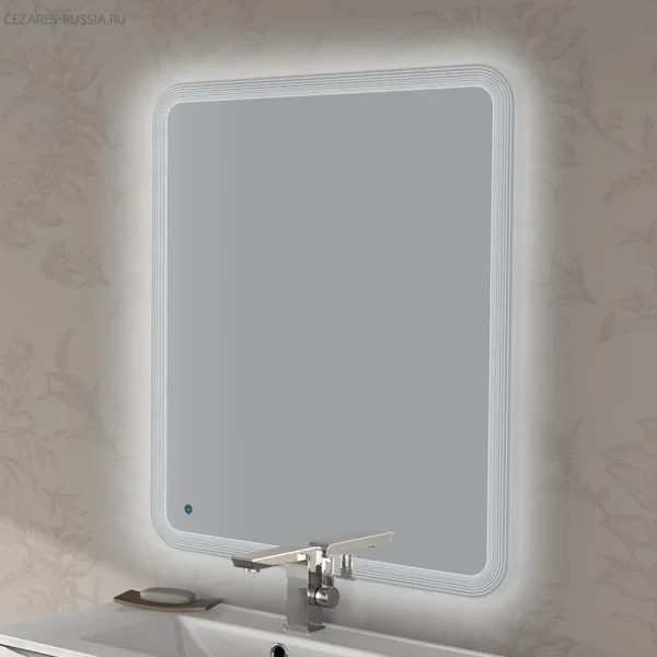 Зеркало со встроенной LED подсветкой 44996, 90x100 CEZARES