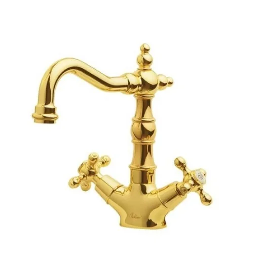 Boheme Смеситель для умывальника, высокий  золото SW