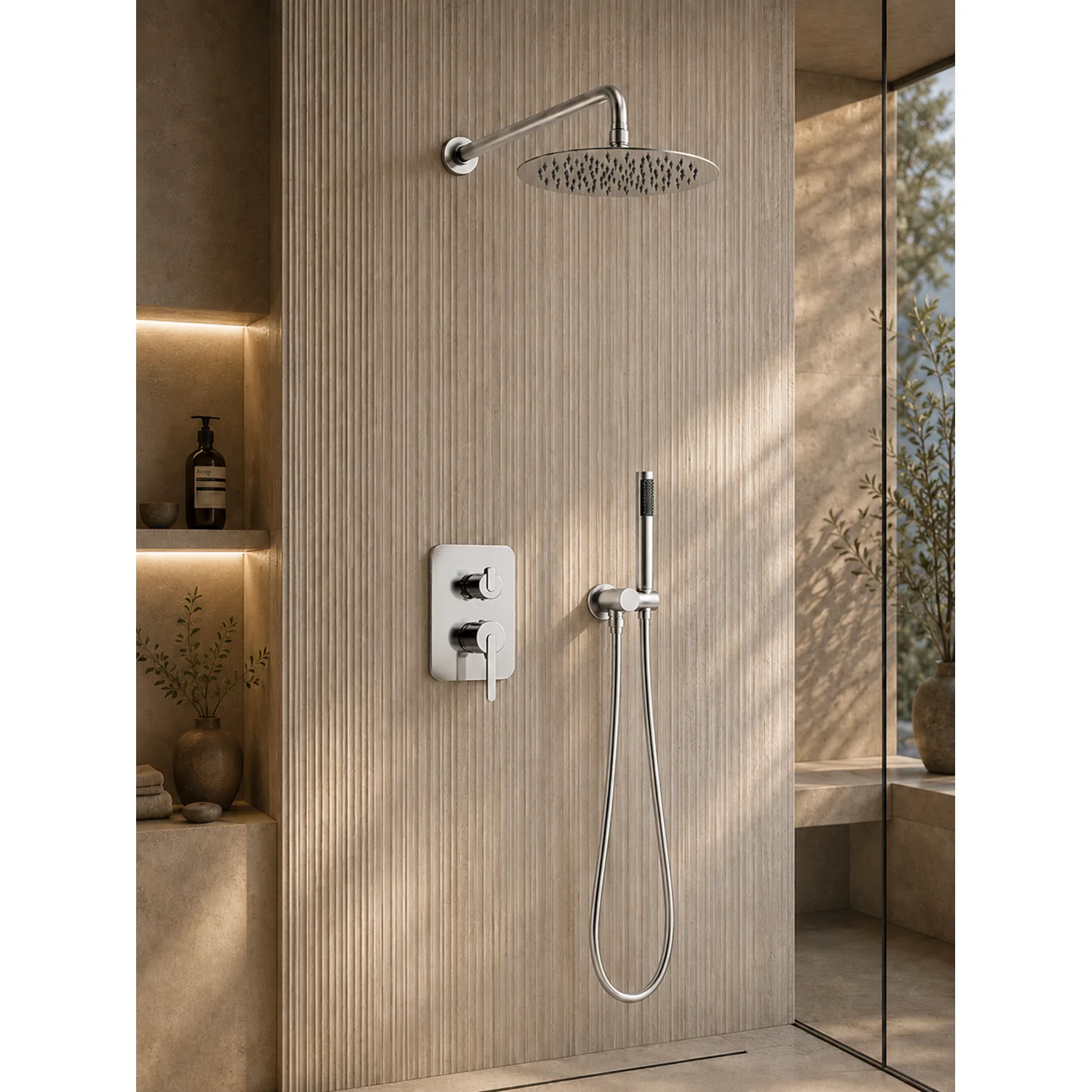 Душевая система AltroBagno Unione 040106 Cr