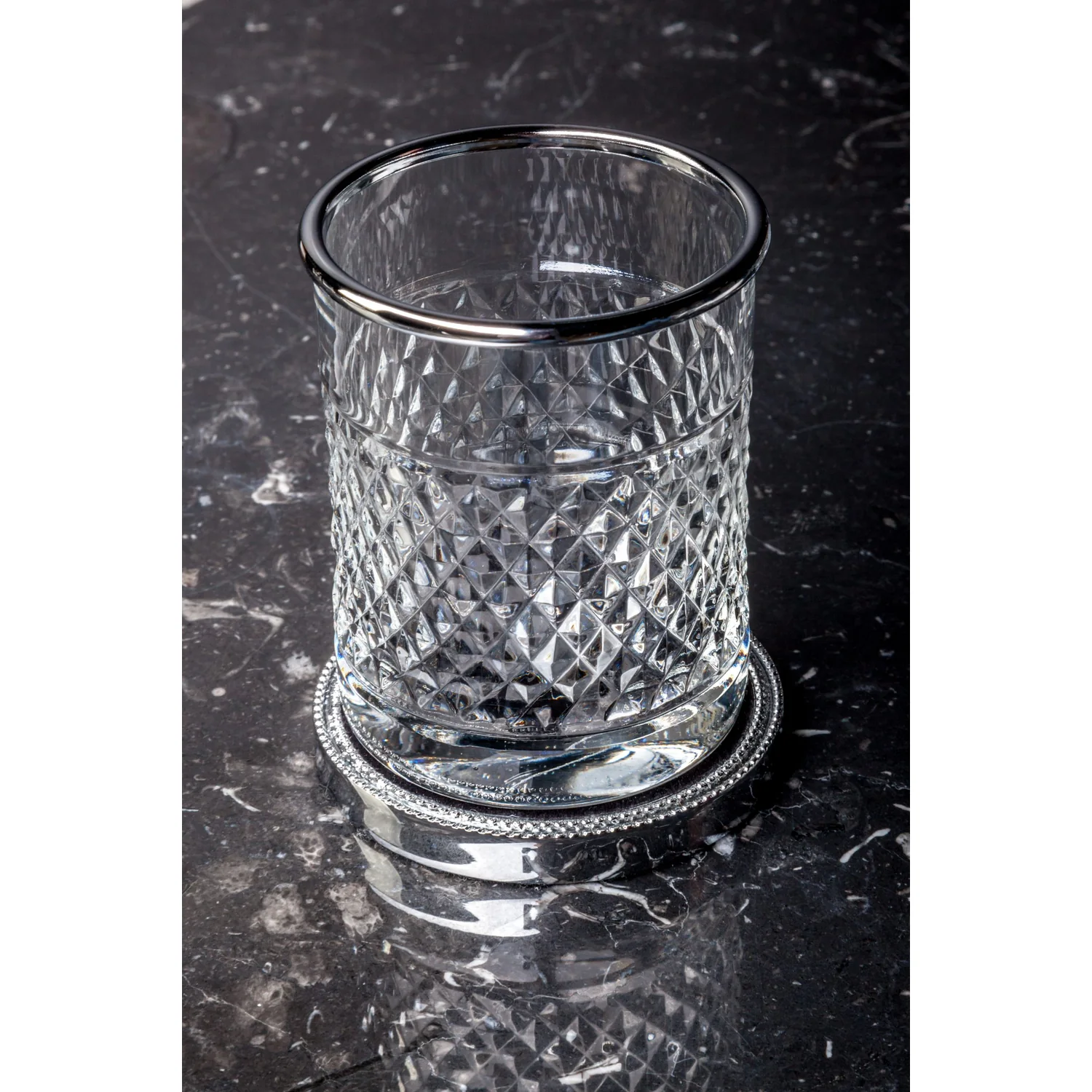 Boheme Стакан ХРОМ Crystal Luxury Options