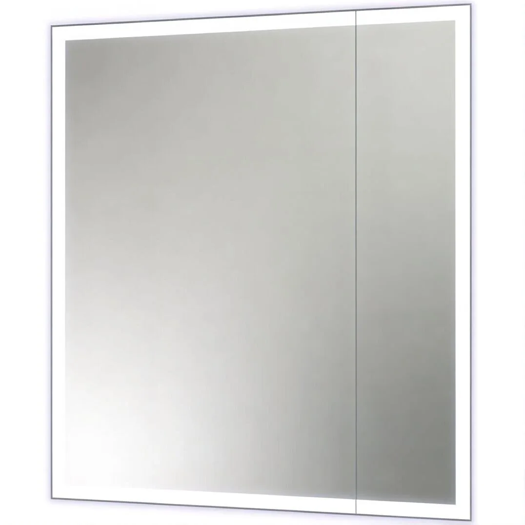 Зеркало-шкаф "Reflection Cube LED" 700х800, RF2212CB