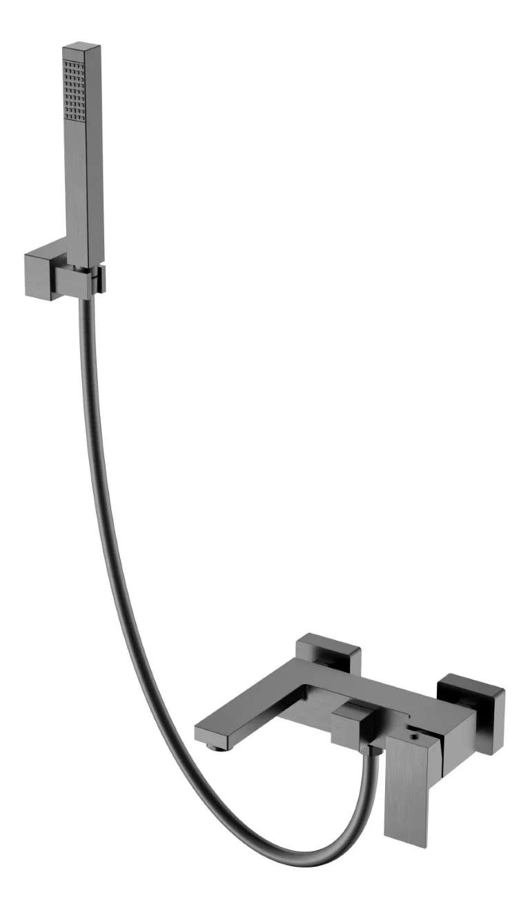 Boheme Смеситель для ванны QUBIC Gun Metal