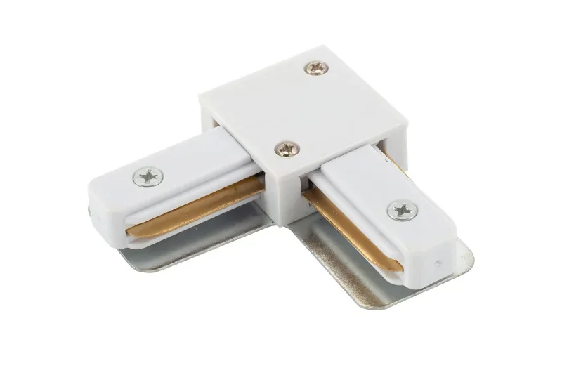 Коннектор угловой Denkirs DK Track White (SOLID BASE) | DK ТРЕК БЕЛЫЙ (СОЛИД БЕЙС) TR1102-WH