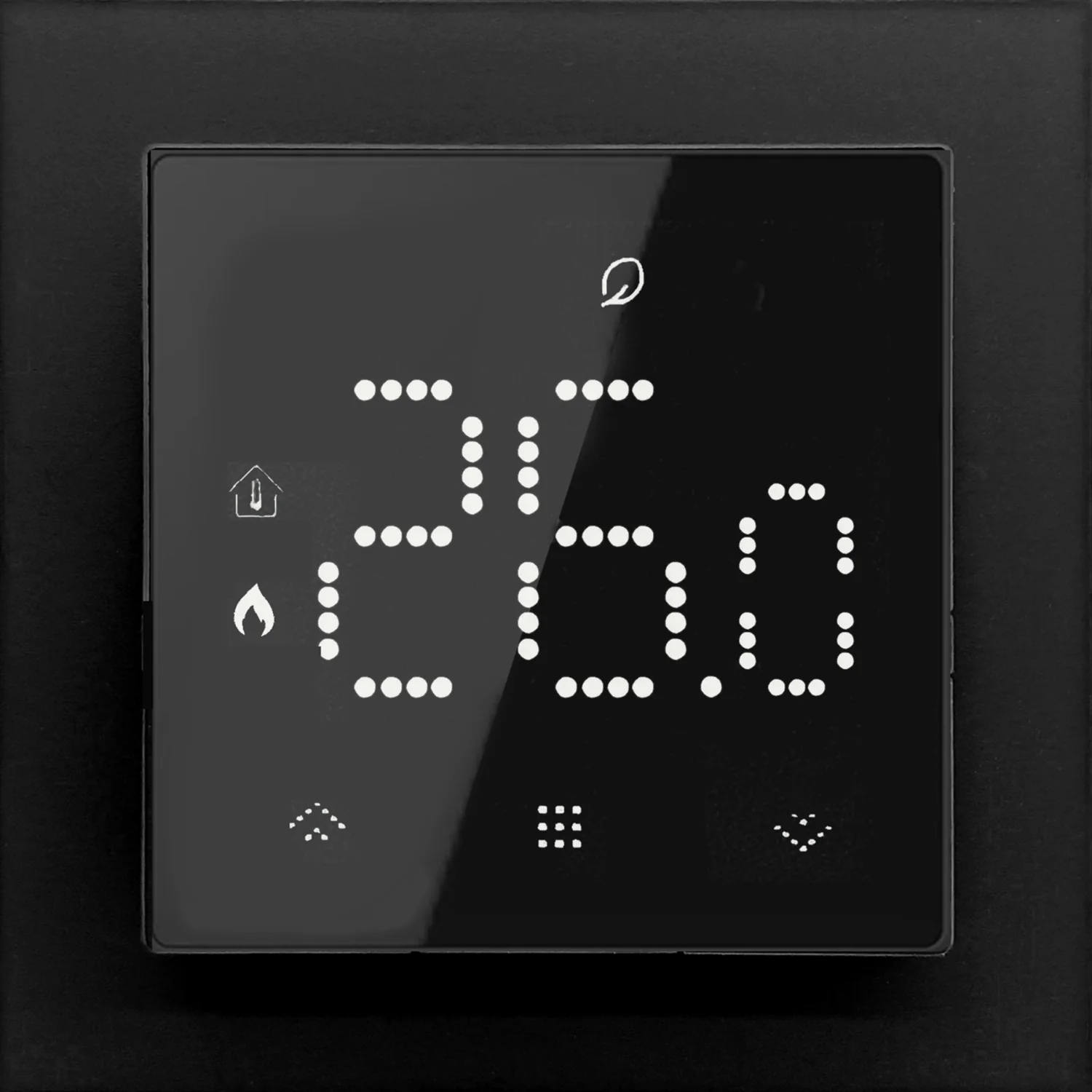 Donel Термостат с датчиком пола, с недельным программированием, с Wi-Fi , 16 A, 55*55 мм.,.белое сте