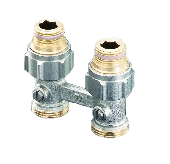 Multiflex запорно-присоединительный (ZB) прямой Oventrop 1015883