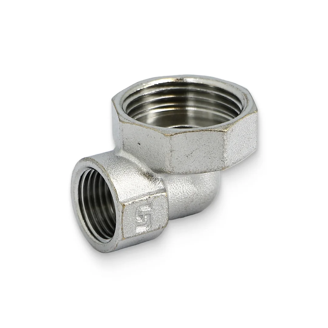 Угол редукционный В 1" х 1/2" хромированный Uni-Fitt