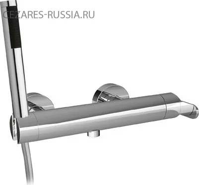 GARDA-DDM-01-Cr Смеситель для душа однорычажный в комплекте с ручным душем, исполнение хром, ручки
