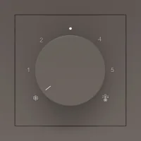 Donel S08 мокко накладка для регулятора тёплого пола DB23100, серия DB, серия DB