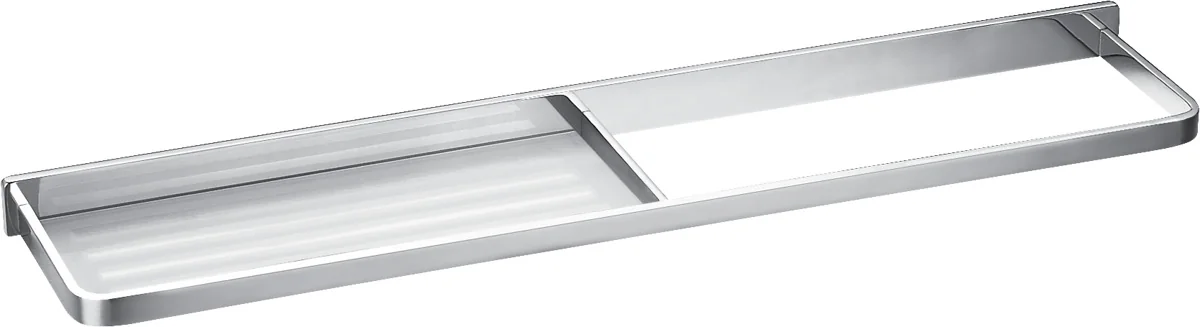 MAXIMA CZR-F-8916 Полка с полотенцедержателем, 608х120