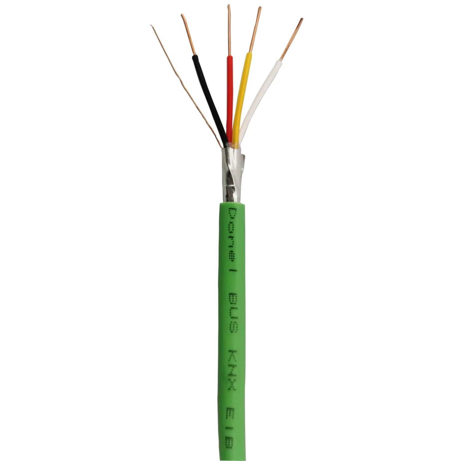 Donel BUS KNX EIB кабель 2x2x0,8 EIB J-Y(ST)Y, зелёный. Цена за 1 бухту (100 метров). Продажа кабеля