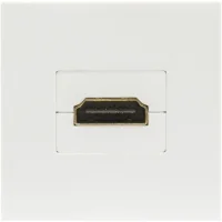 Donel Розетка HDMI, 2мод., бел. (45х45мм), серия (тип) DEC