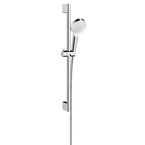 Hansgrohe Crometta Vario Unica Душевой набор: штанга 650mm, ручной душ, 1jet (Rain), шланг, цвет: бе