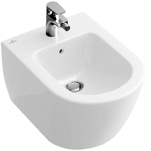 Биде Villeroy&Boch Subway 2.0 540000R1 подвесное Альпийский белый