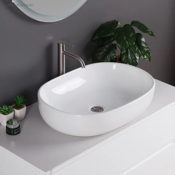 Раковина накладная керамическая BB1084 BelBagno