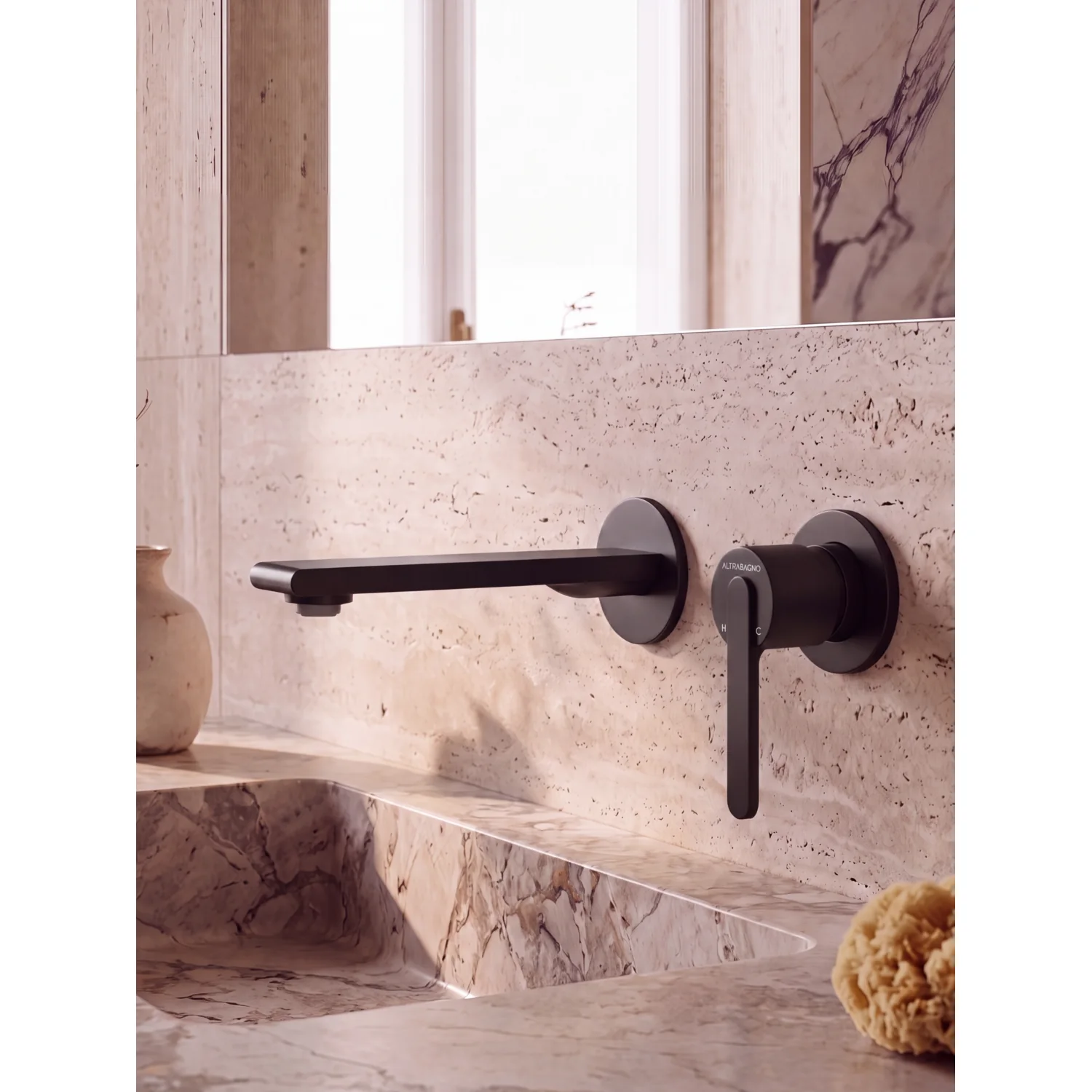 Смеситель для раковины ALTROBAGNO Юнион (Unione) 010508 MB