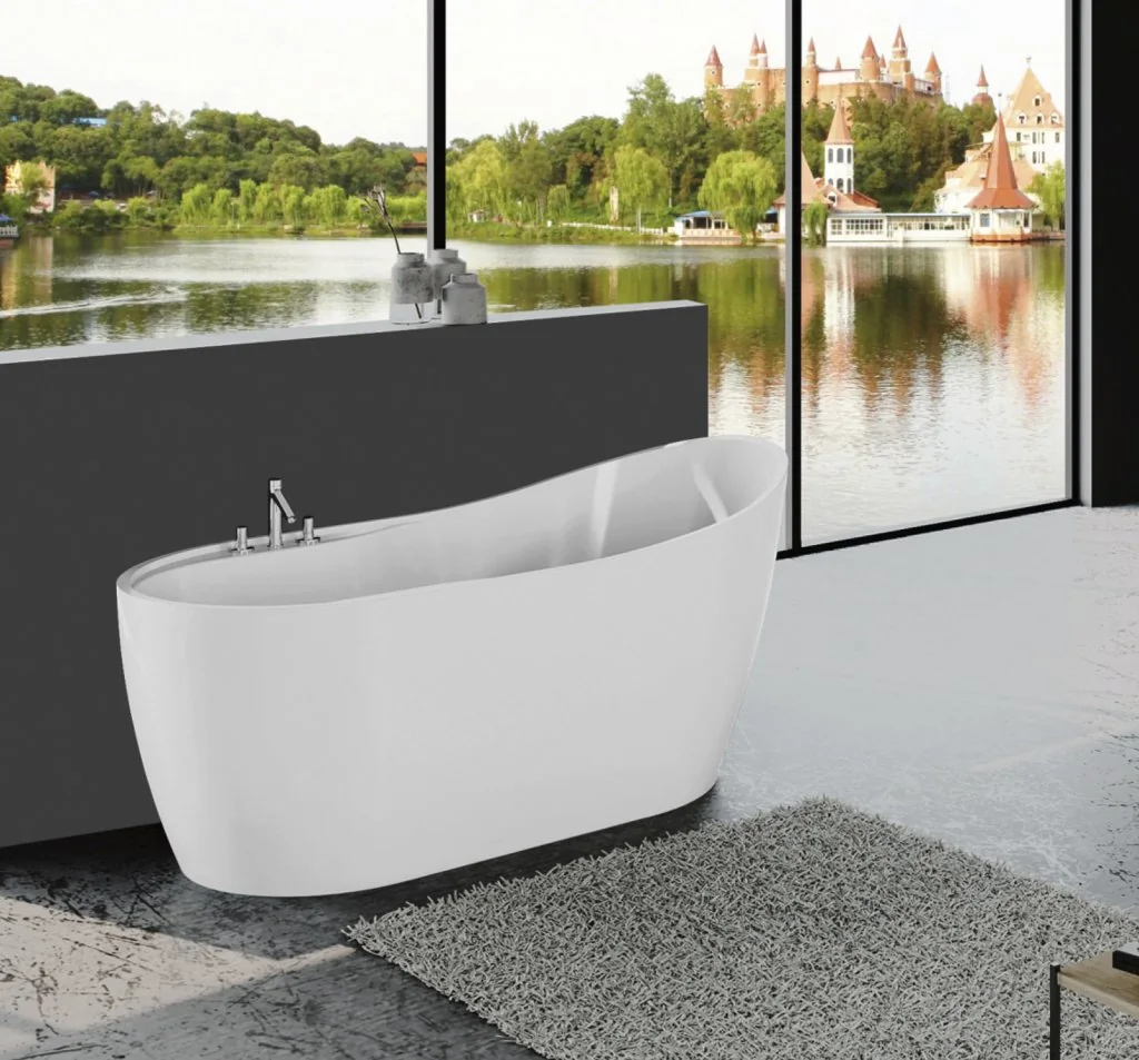 Акриловая ванна BELBAGNO BB301, 1525x800x760