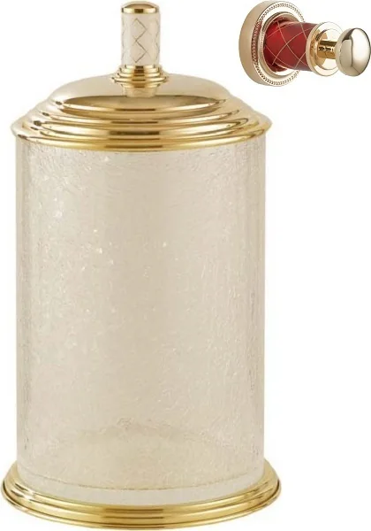 Boheme Ведро MURANO GOLD стекло (рубиновое)_Комплект