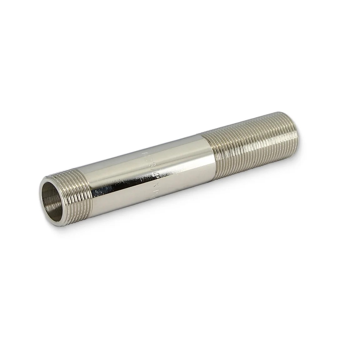 Сгон 3/4" х 150 мм, никелированный Uni-Fitt