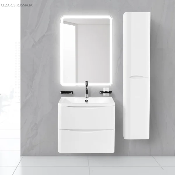 ACQUA База под раковину подвесная с двумя выкатными ящиками, Pino Scania, 700x450x500, BelBagno
