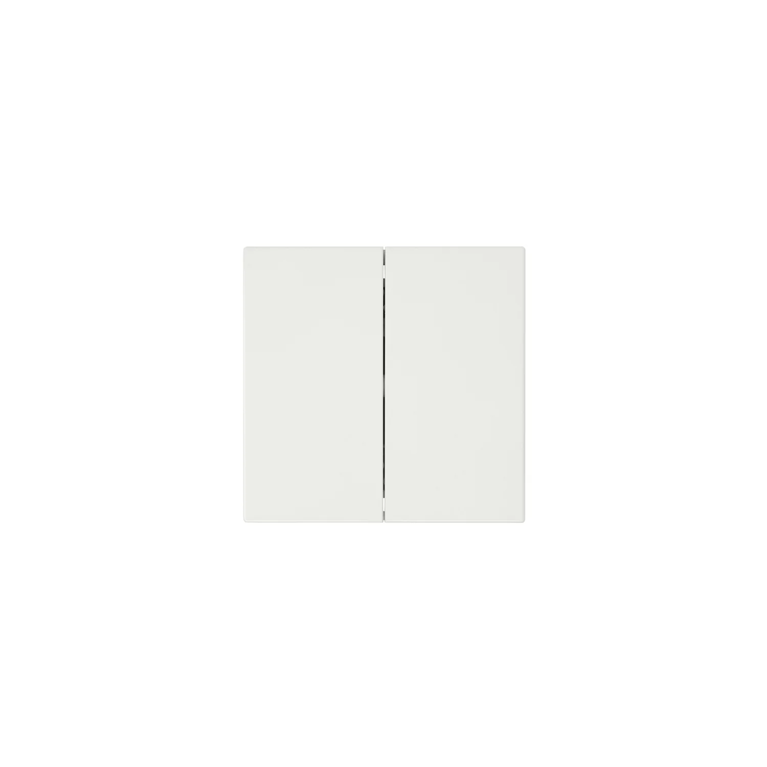 FD3023SH_Выключатель двухклавишный 10A 250V~ с накладкой, цвет Сахара