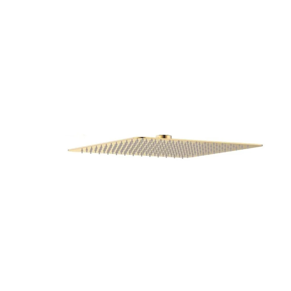 Boheme Верхний душ VENTURO (QUBIC) латунь Gold 30*30cm