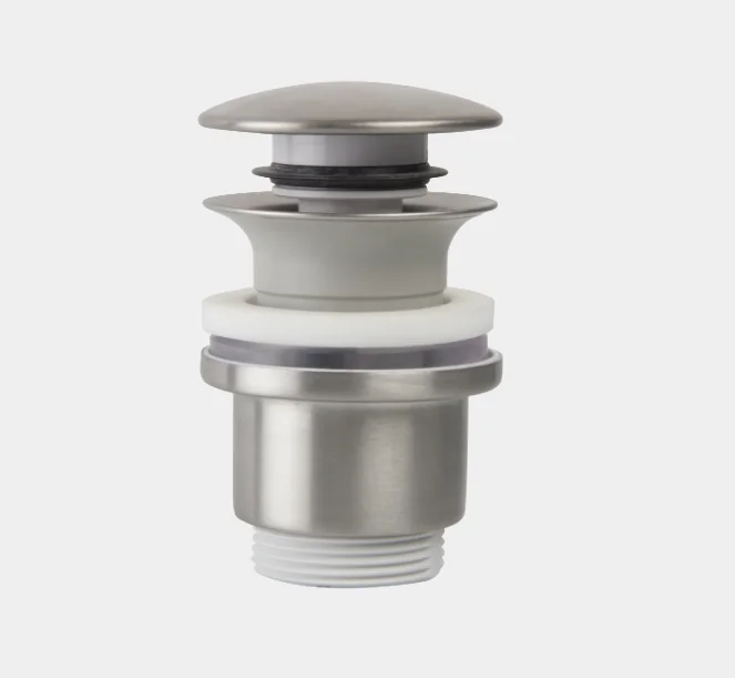 Carlo Frattini Spillo Steel Донный клапан click-clack, цвет: INOX
