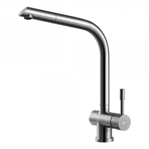 Смеситель для кухни Lemark Expert LM5075S с вытяжным изл. сталь