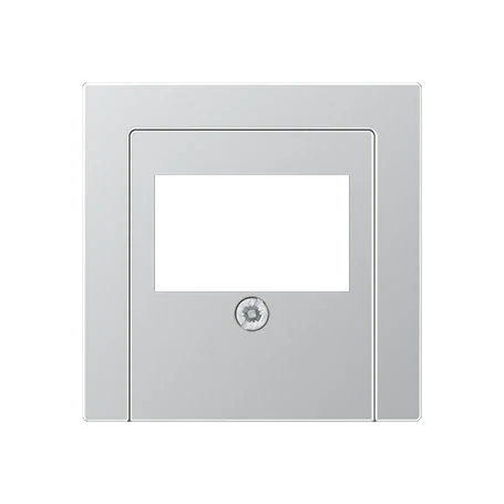 Крышка для ТАЕ и USB розеток, фиксация винтом; дюропласт; алюминий; A500