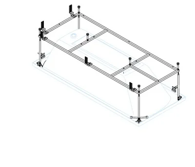 Металлический каркас METAURO-Central-MF