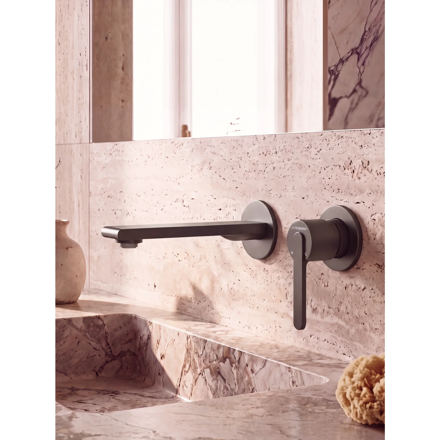 Смеситель для раковины ALTROBAGNO Юнион (Unione) 010507 GM
