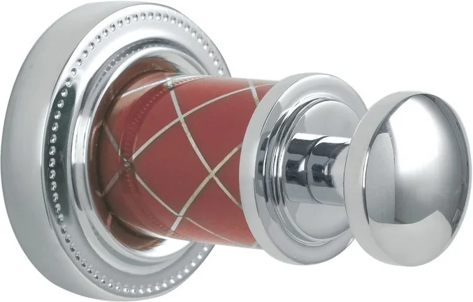 Boheme Крючок MURANO CHROME (рубиновое)_Комплект