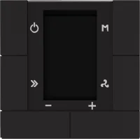 Donel Многофункциональный термостат KNX, 55 мм
ЖК-экран, встроенный датчик температуры, 2 интерфейс