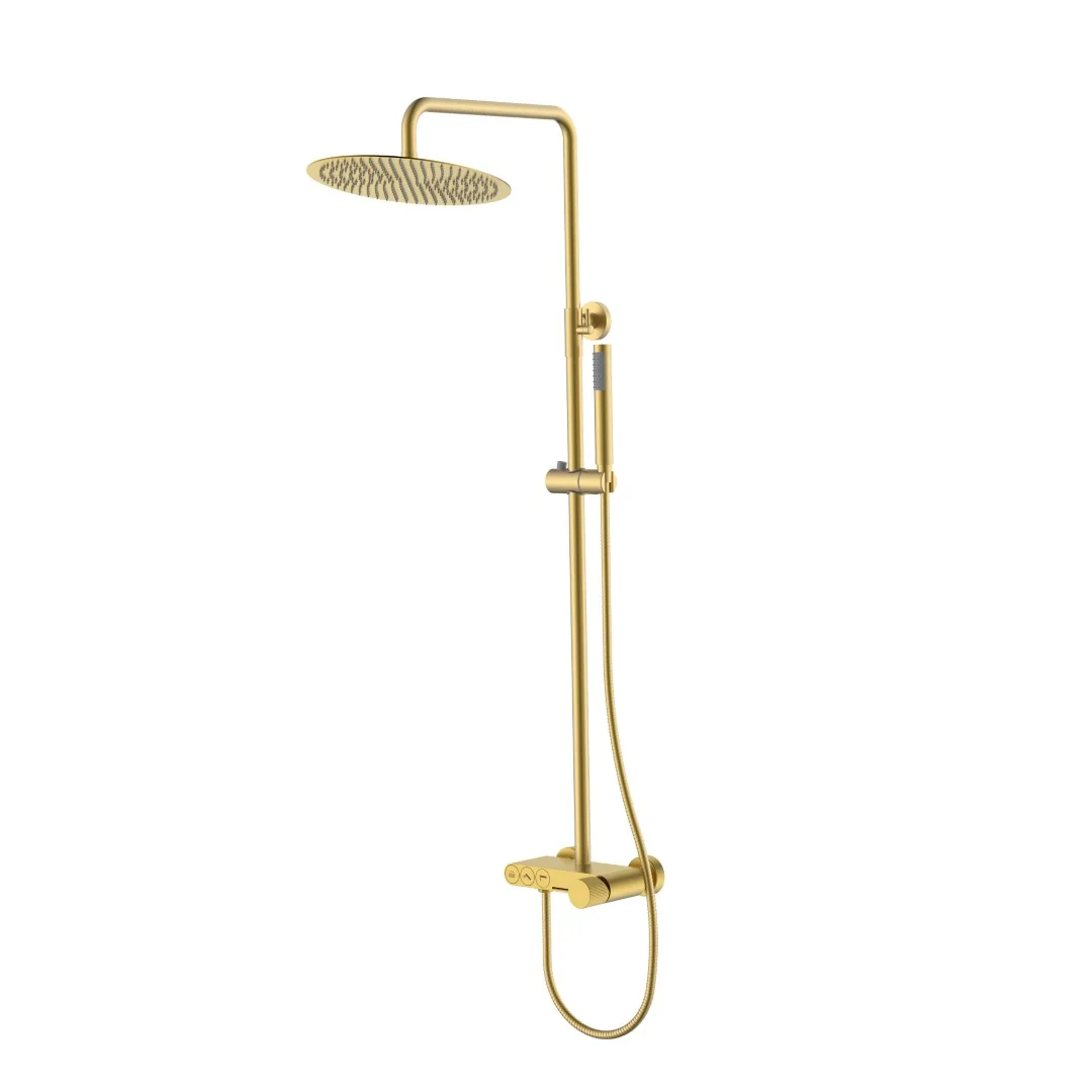 Boheme Стойка для душа STICK MATT GOLD LINEA