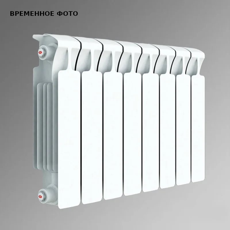 Биметаллический радиатор Rifar Monolit 500x4 Антрацит