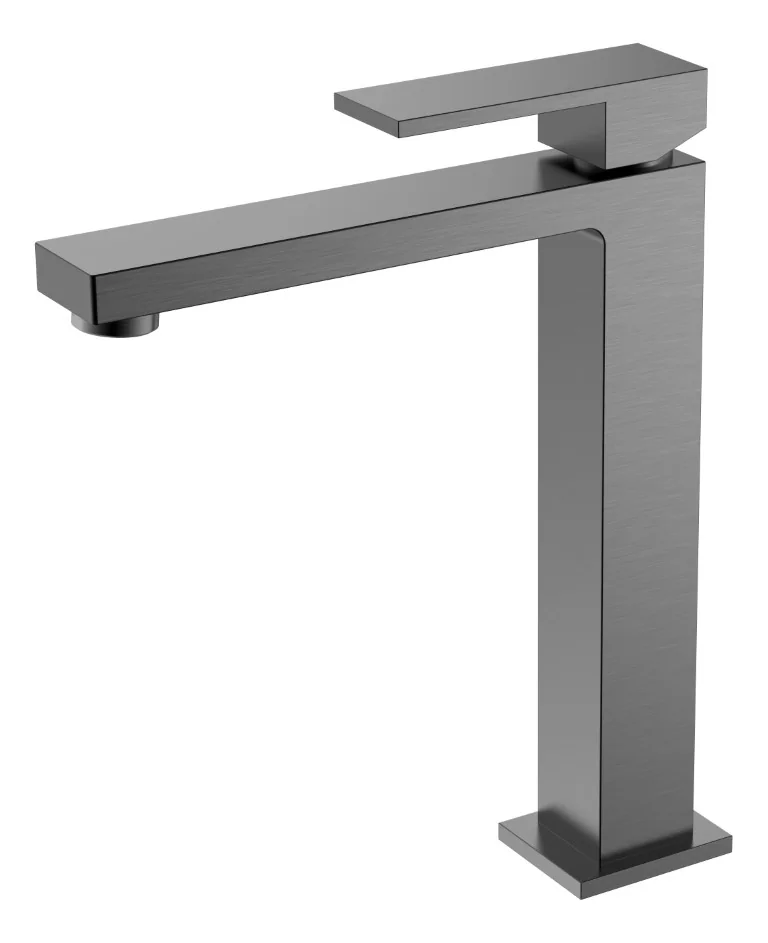 Boheme Смеситель для умывальника высокий QUBIC Gun Metal
