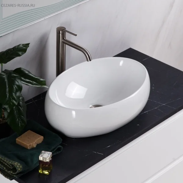 Раковина керамическая накладная BB1085 BelBagno