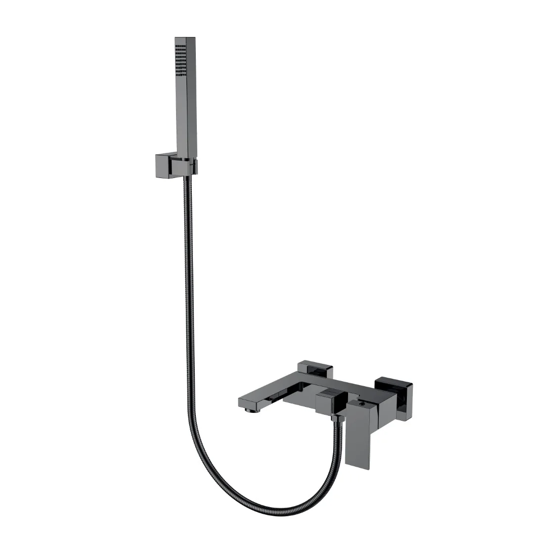 Boheme Смеситель для ванны QUBIC Shine Gun Metal