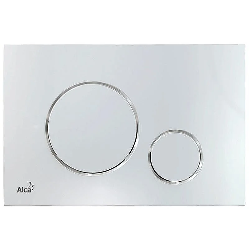 Кнопка смыва M671, пластик, хром Alcaplast