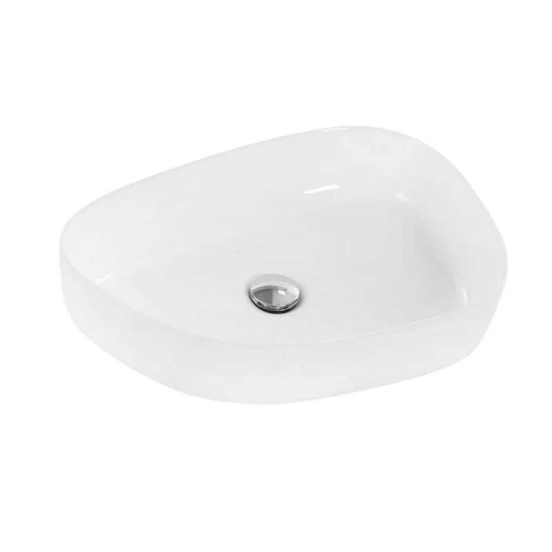 Раковина керамическая накладная BB1435, 550x400x140 BelBagno