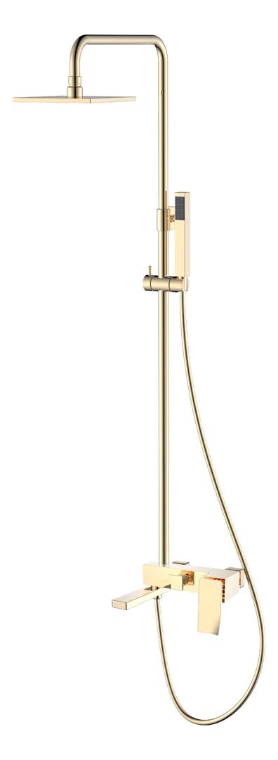 Boheme Стойка для душа Q GoldGold.2_Комплект