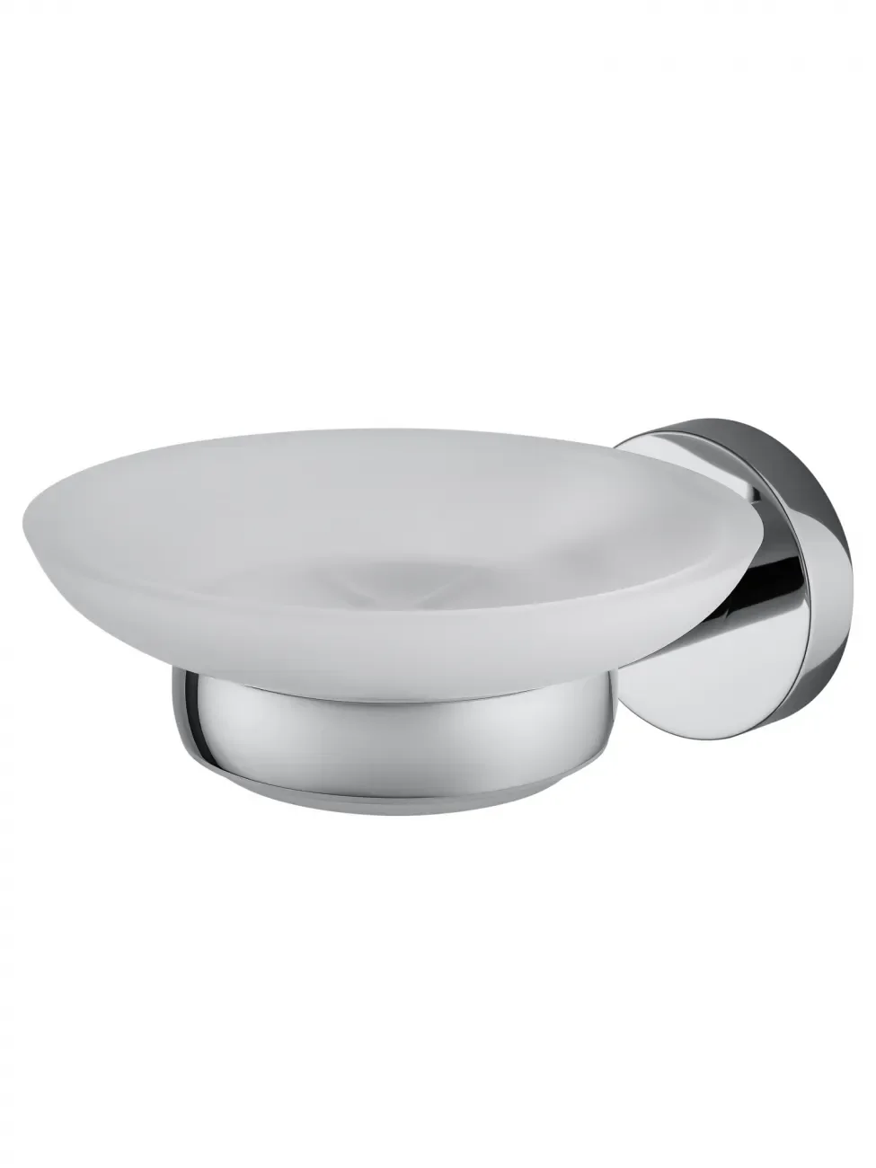Мыльница с держателем WONZON & WOGHAND EASY, Хром (WW-8122), шт