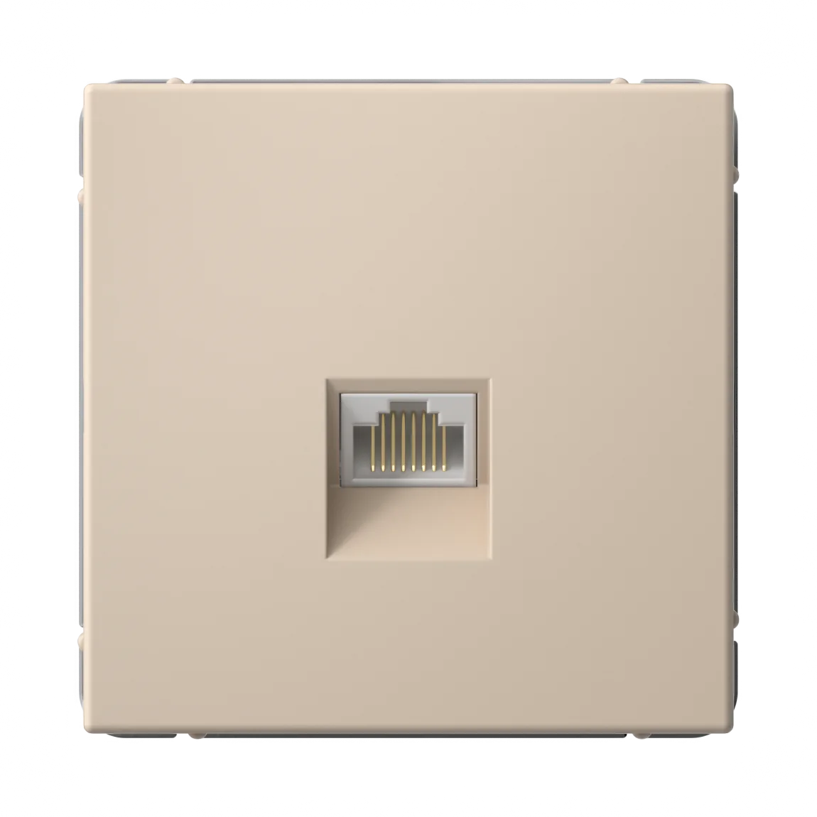 ARTGALLERY РОЗЕТКА компьютерная RJ45, кат. 6A, механизм, ПЕСОЧНЫЙ